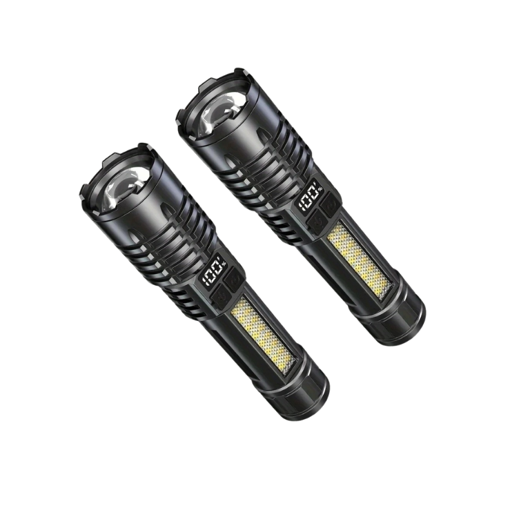 Lumen High Power Rechargeable LED Flashlight BrightWay 10,000