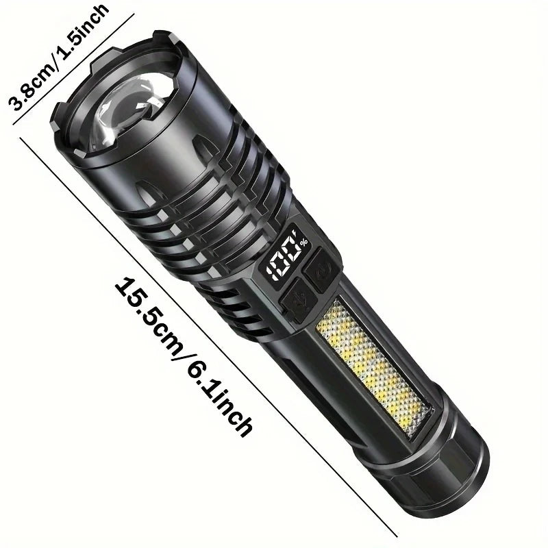 Lumen High Power Rechargeable LED Flashlight BrightWay 10,000