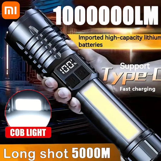 Lumen High Power Rechargeable LED Flashlight BrightWay 10,000